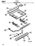 Diagram for 02 - Top/burner/manifold