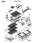 Diagram for 04 - Shelves, Controls, Divider, Mullion