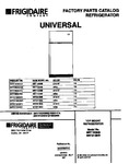 Diagram for 01 - Top Mount Refrigerator