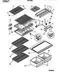 Diagram for 04 - Shelves, Controls, Divider, Mullion