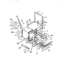 Diagram for 04 - Oven Liner, Heating Elements, Side