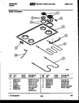 Diagram for 03 - Cooktop And Broiler Parts