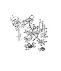 Diagram for 05 - Lower Oven, Frame, Shelves, Element