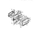 Diagram for 08 - Lower Oven Door, Panels