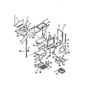 Diagram for 05 - Lower Oven, Frame, Shelves, Element