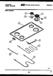 Diagram for 04 - Cooktop And Broiler Parts