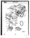 Diagram for 11 - Ice Door, Dispenser And Water Tanks