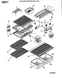 Diagram for 04 - Shelves, Controls, Divider, Mullion