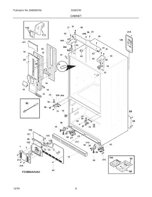 Electrolux 241996309 | Coast Appliance Parts