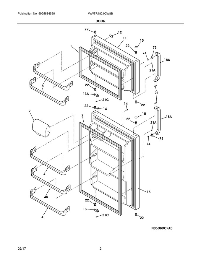 Electrolux 218396700 BLOCK | Coast Appliance Parts