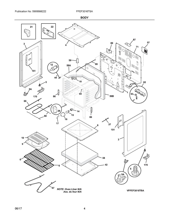 5304494997 - Frigidaire Broiler Pan and Insert