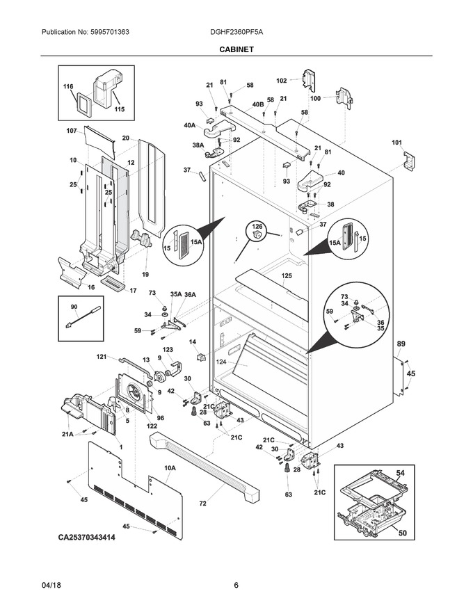 Electrolux 5304502778 BOARD | Coast Appliance Parts