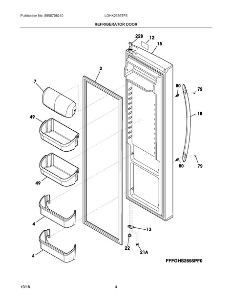 Frigidaire Gallery Refrigerator Parts | Reviewmotors.co