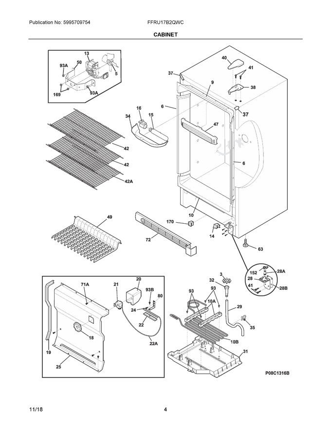 Electrolux 297250000 | Coast Appliance Parts