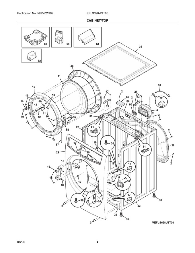 Electrolux 5304505088 LATCH | Coast Appliance Parts