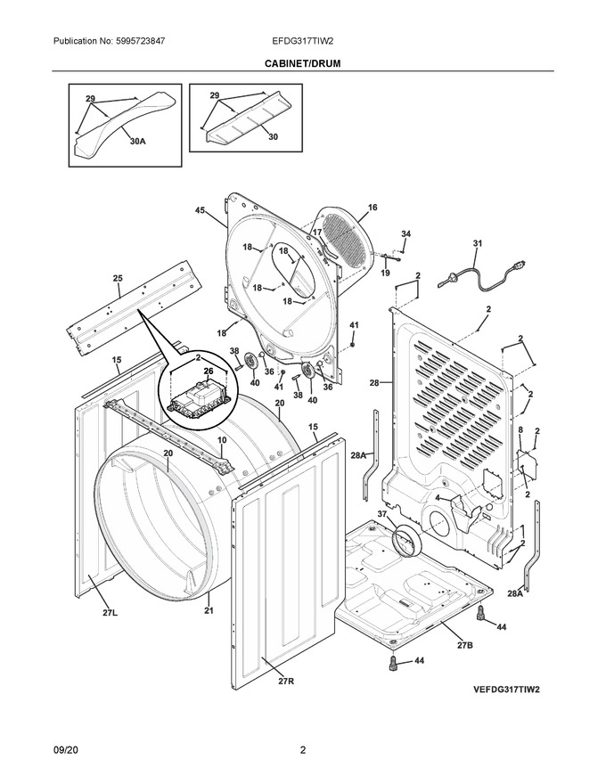 Electrolux 134711200 THERMISTOR | Coast Appliance Parts