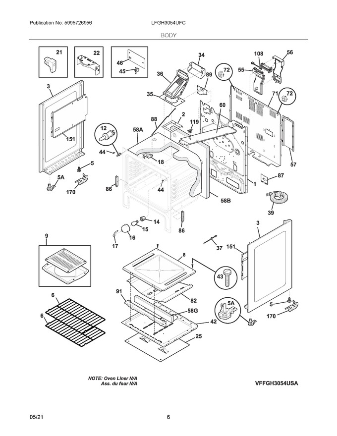 Electrolux 318406100 | Coast Appliance Parts