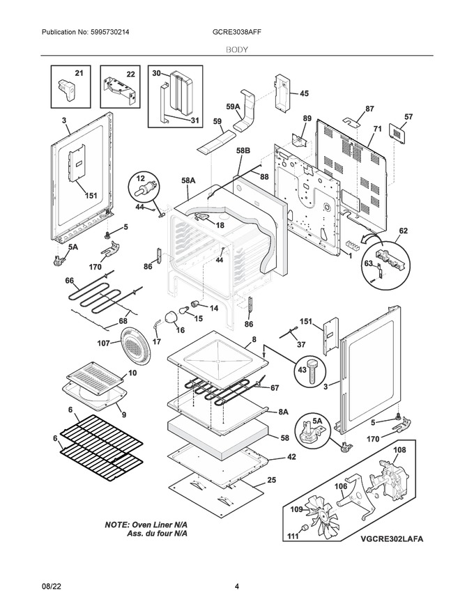 Electrolux 316496201 RACK | Coast Appliance Parts