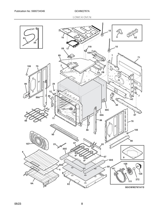 Electrolux 318578509 THERMOSTAT | Coast Appliance Parts