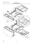 Diagram for 02 - Freezer & Middle Drawer