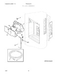 Diagram for 08 - Ice & Water Dispenser