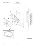 Diagram for 08 - Ice & Water Dispenser