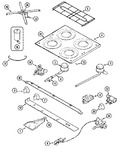 Diagram for 03 - Top & Burner Assembly