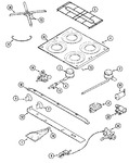 Diagram for 03 - Top & Burner Assembly