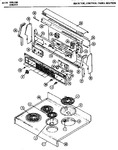 Diagram for 02 - Main Top, Control Panel