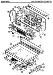 Diagram for 02 - Main Top, Control Panel