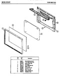 Diagram for 01 - Door Section