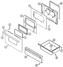 Diagram for 03 - Door/drawer (wuw Series 27)