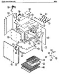 Diagram for 03 - Oven Cavity Section