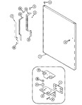 Diagram for 07 - Fresh Food Outer Door (bisque)