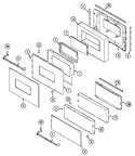 Diagram for 02 - Door (upper & Lower)