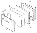 Diagram for 03 - Door-lower