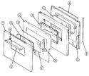 Diagram for 04 - Door-upper