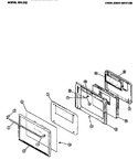 Diagram for 04 - Oven Door Section