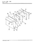 Diagram for 03 - Door-lower (ser. 17)