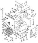 Diagram for 03 - Oven/body