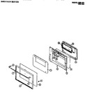 Diagram for 04 - Oven Door Section