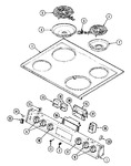 Diagram for 04 - Top Assy.\control Panel