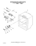 Diagram for 02 - Refrigerator Liner Parts