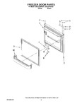 Diagram for 05 - Freezer Door Parts