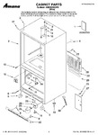 Diagram for 01 - Cabinet Parts