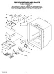 Diagram for 02 - Refrigerator Liner Parts