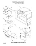 Diagram for 03 - Freezer Liner Parts