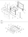 Diagram for 04 - Oven Door And Storage Drawer