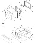 Diagram for 04 - Oven Door And Storage Drawer