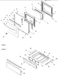 Diagram for 04 - Oven Door And Storage Drawer